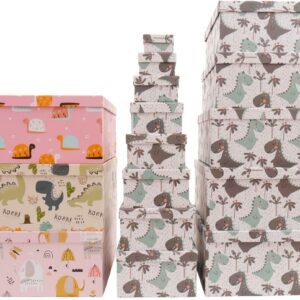 Geschenkbox "Tiermotive" 13er 4 Designs VE4