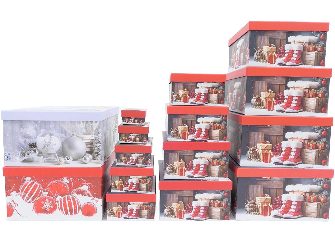 Geschenkbox "Weihnachten" 13er VE 4