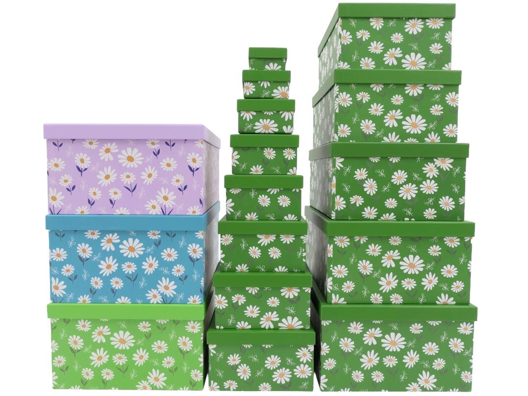 Geschenkbox "Gänseblümchen" 13er VE 4
