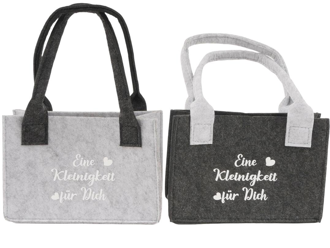Filztasche "Eine Kleinigkeit für Dich" VE24/12