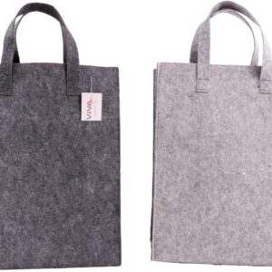Einkaufstasche aus Filz ca. 45 x 35 x 15 cm VE 24