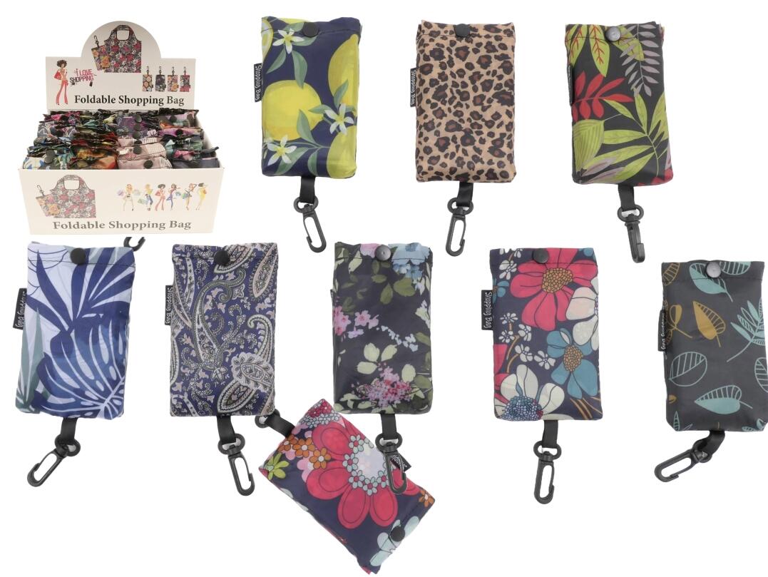 Mini - Einkaufstasche faltbar, im Display VE 288