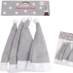 Flaschenwichtel aus Filz 4er VE 24