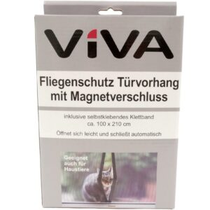 Fliegengitter Türvorhang magn 100 x 210 cm VE 24