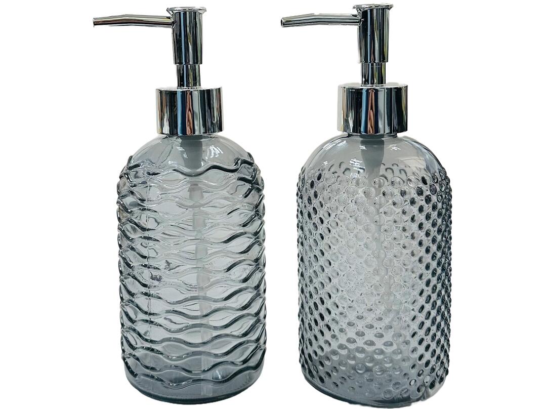 Seifenspender aus Glas 7 x 19,4 cm VE 24