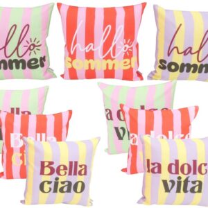 Dekokissen OUTDOOR "Streifen" 45 x 45 cm VE 12