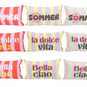 Dekokissen OUTDOOR "Streifen" 30 x 50 cm VE 12