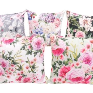 Dekokissen OUTDOOR "Blume Vintage" 45 x 45 cm VE12