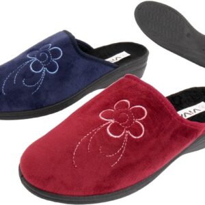 Da Hauspantolette Blume 36 - 41 VE 12