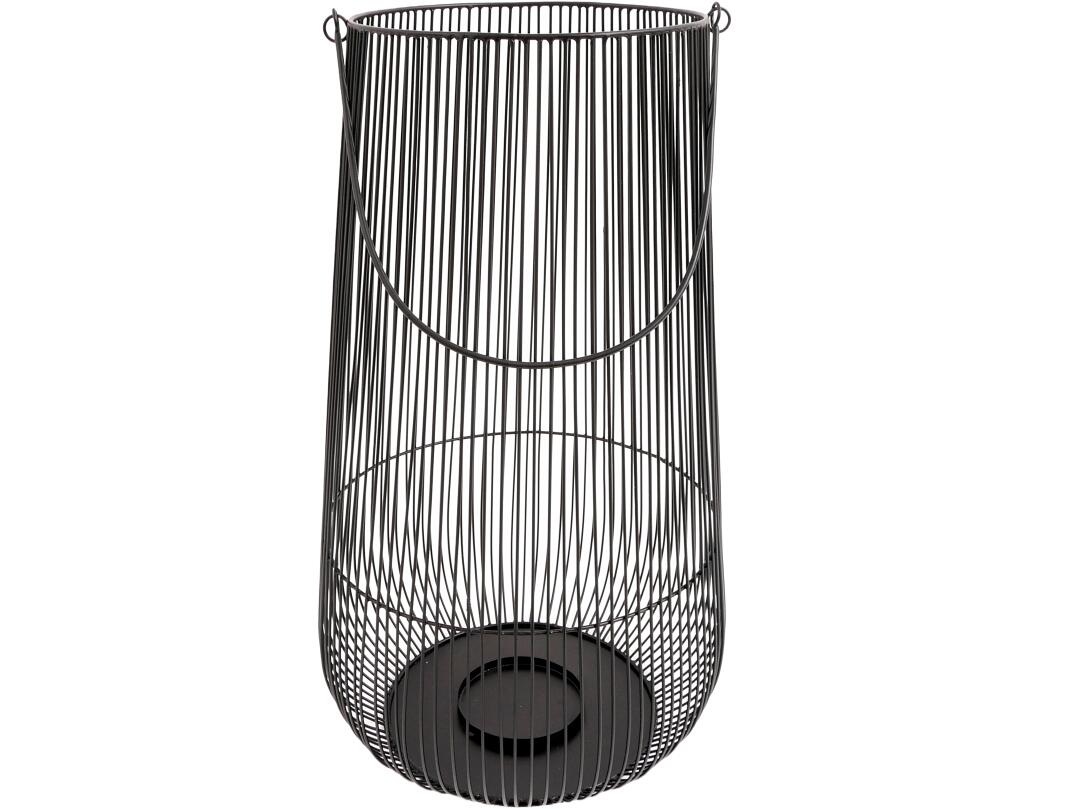 Windlicht Metall mit Henkel VE 1