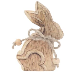 Dekohase aus Mangoholz 10 cm VE 48