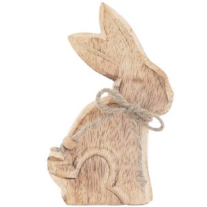 Dekohase aus Mangoholz 14,5 cm VE 32