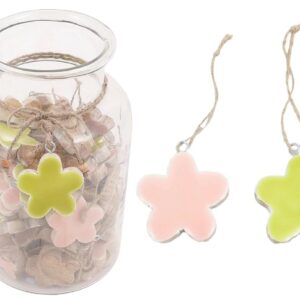 Blütenanhänger aus Mangoholz VE 120