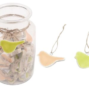 Vogelanhänger aus Mangoholz VE 120