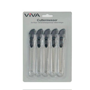 Cuttermesser-Set 5tlg. VE 48