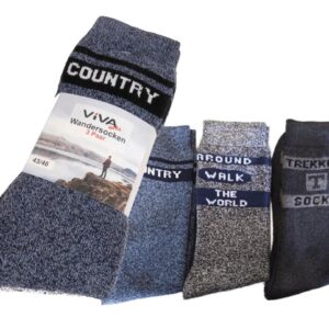 Da/He Wandersocke 3er 35/38 - 43/46 VE 40/20