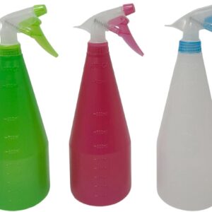 Sprühflasche 1000 ml pink, grün und weiß VE48