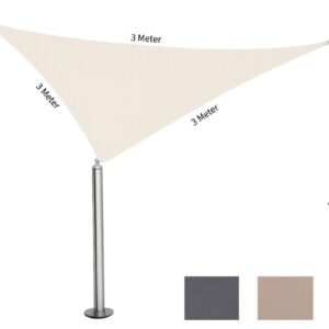 Sonnensegel 3,0 x 3,0 x 3,0 m VE 12