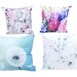 Dekokissen OUTDOOR "Blume/Euka" 45 x 45 cm VE 12