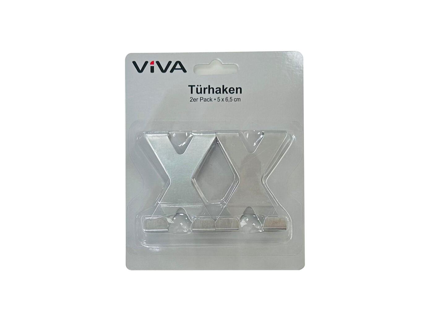 Türhaken 2er Pack VE 48