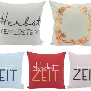 Dekokissen OUTDOOR "Herbst" 45 x 45 cm VE 12