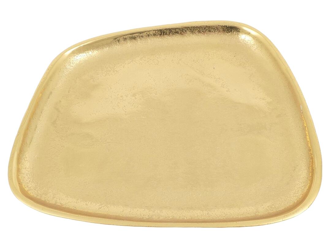 Dekotablett Aluminium 25 x 21,5 cm VE 12