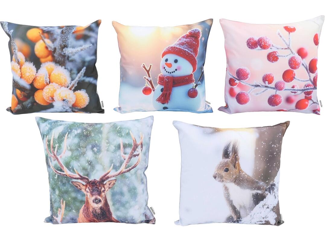 Dekokissen OUTDOOR "Winter" 45 x 45 cm VE 12