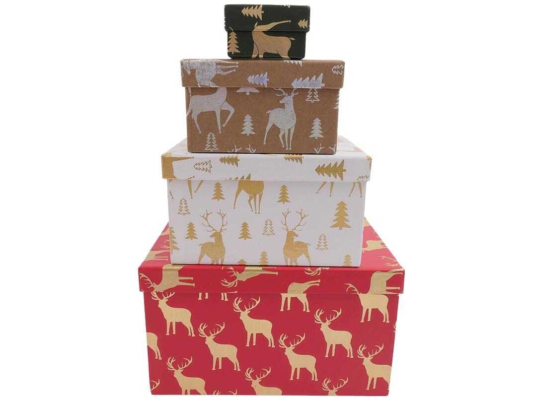 Geschenkbox "Weihnachten" 13er VE 4
